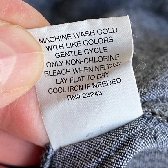 SoHo Grey Linen Blend Pull-On Draw String Wide Legs Pants - Picture 6 of 9